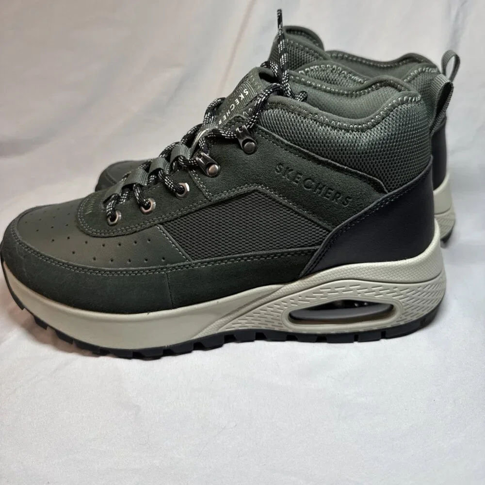 NWT‎ Skechers Sneakers Men Size 10.5 Uno Rugged Adventure Air Suede Street L.A.